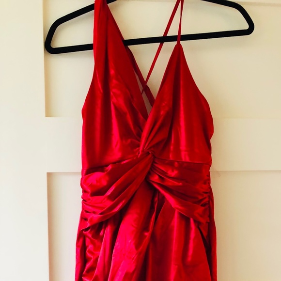 Satin mini dress new. - Picture 6 of 7